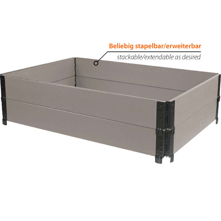 dobar Pflanzbeet-Umrandung aus WPC